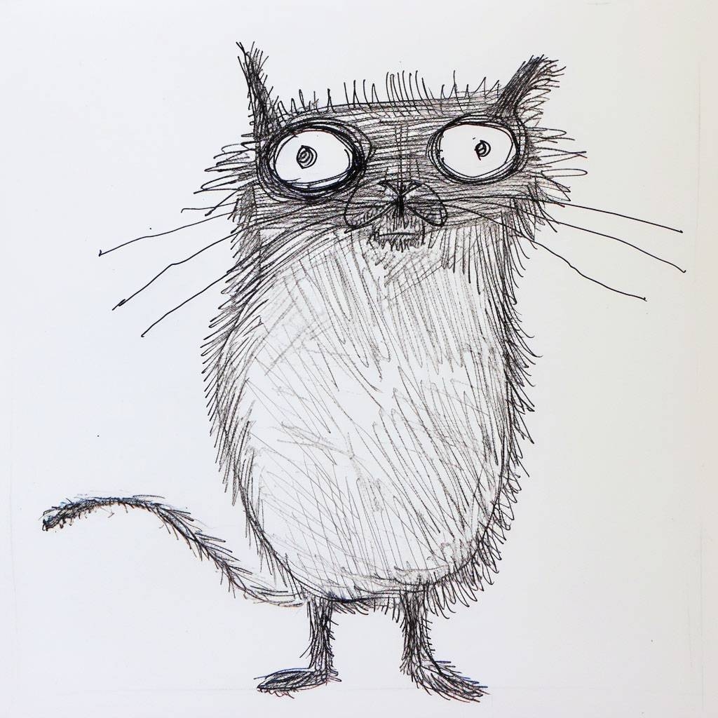 11 Hilarious Cat Drawings That Scream Drama And Whisper Humor Full Bloom Club