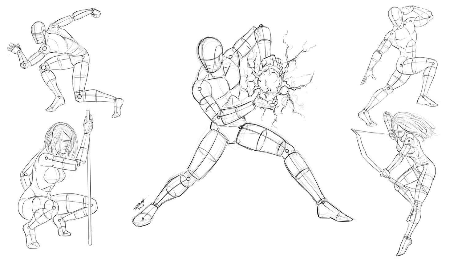 how to draw comics