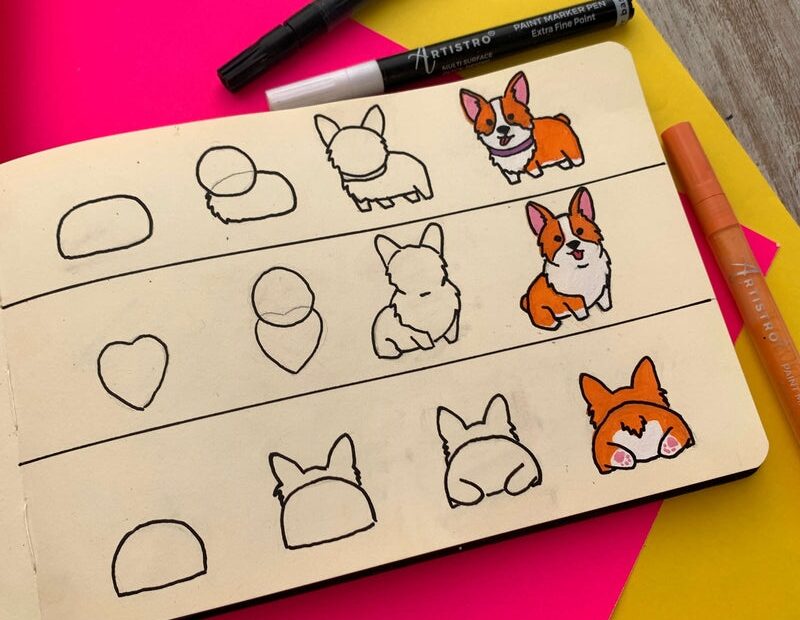 135 Creative Things To Draw When Bored From Artistro