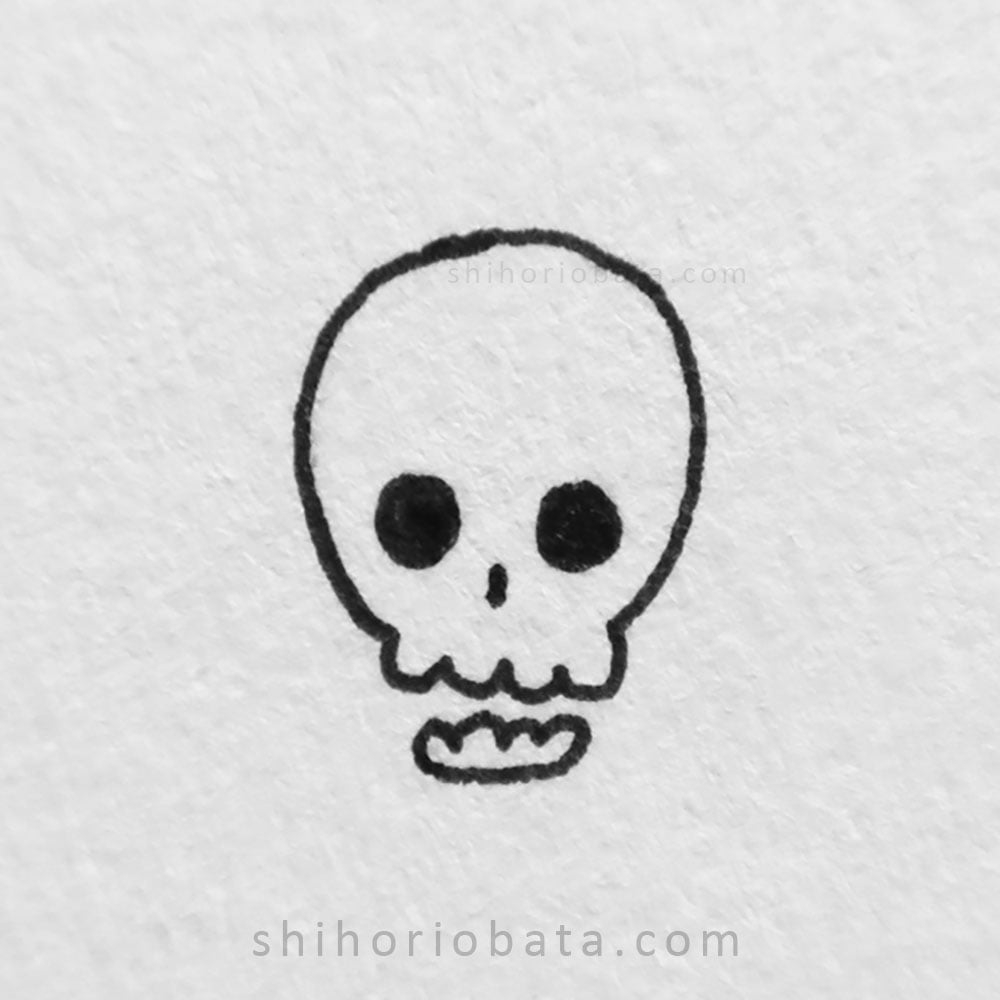 skull drawings