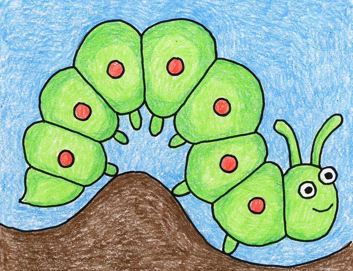 springtime drawing easy