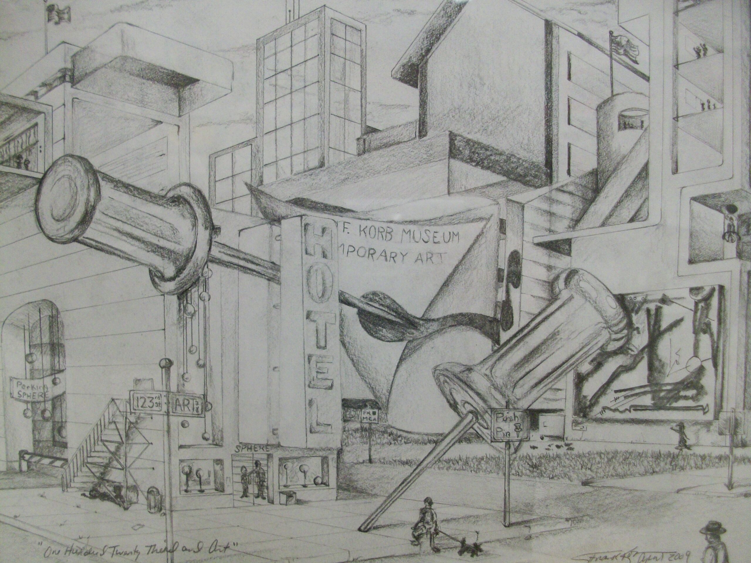 2 Point Perspective Drawing Art With Korb