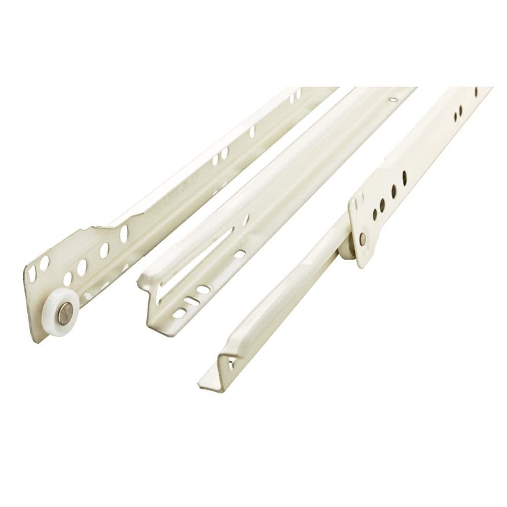 20 In Self Closing Bottom Mount Drawer Slide 1 Pair 0 75 2 12
