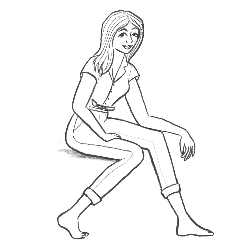 drawing of people