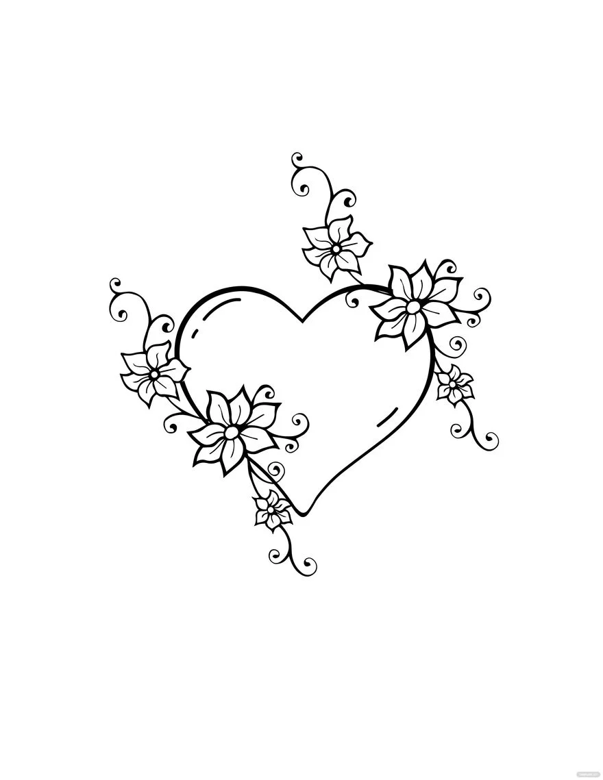 22 Flower Drawings Free PSD AI EPS Format Download