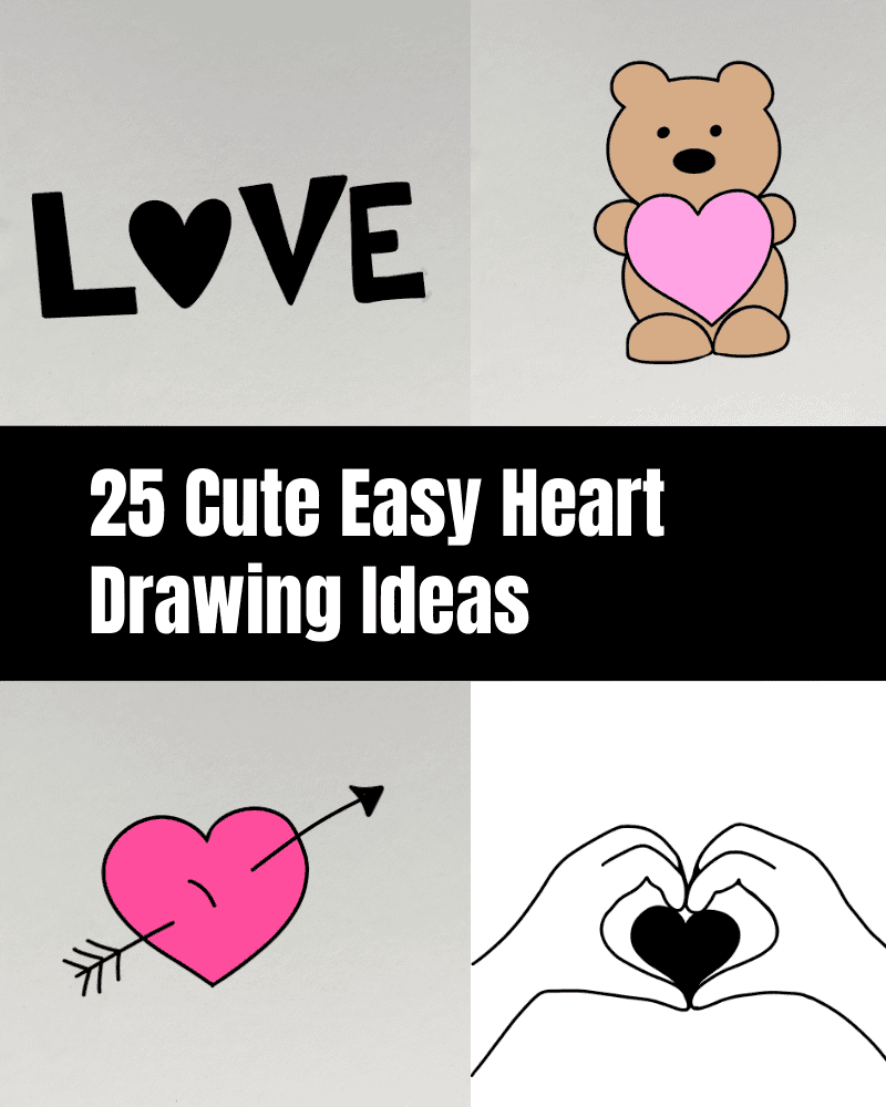 cute heart drawings