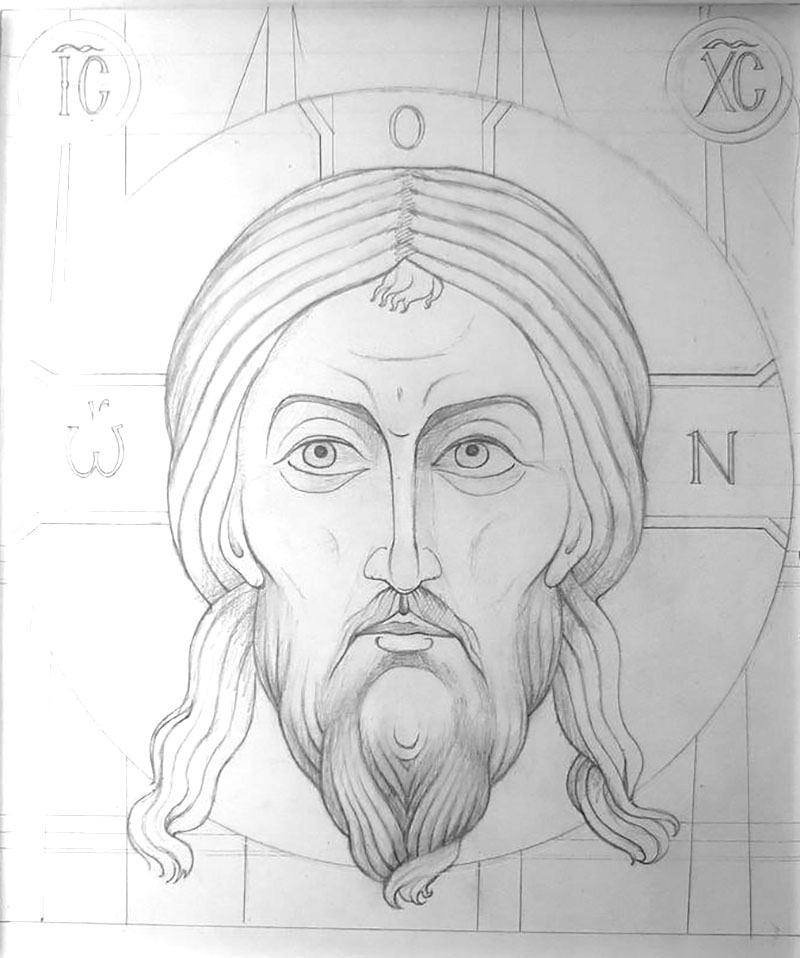 27 Drawings For Your Own Icon Of Christ Hagia Sophia History 