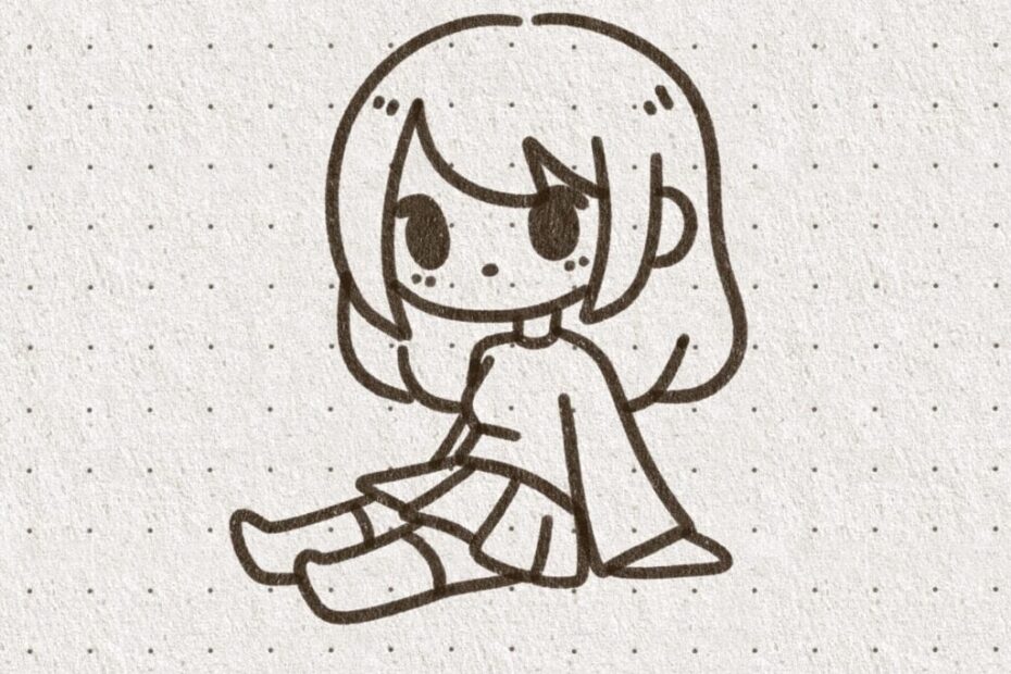 29 Cute And Easy Chibi Girl Drawing Ideas A Sleepy Creative