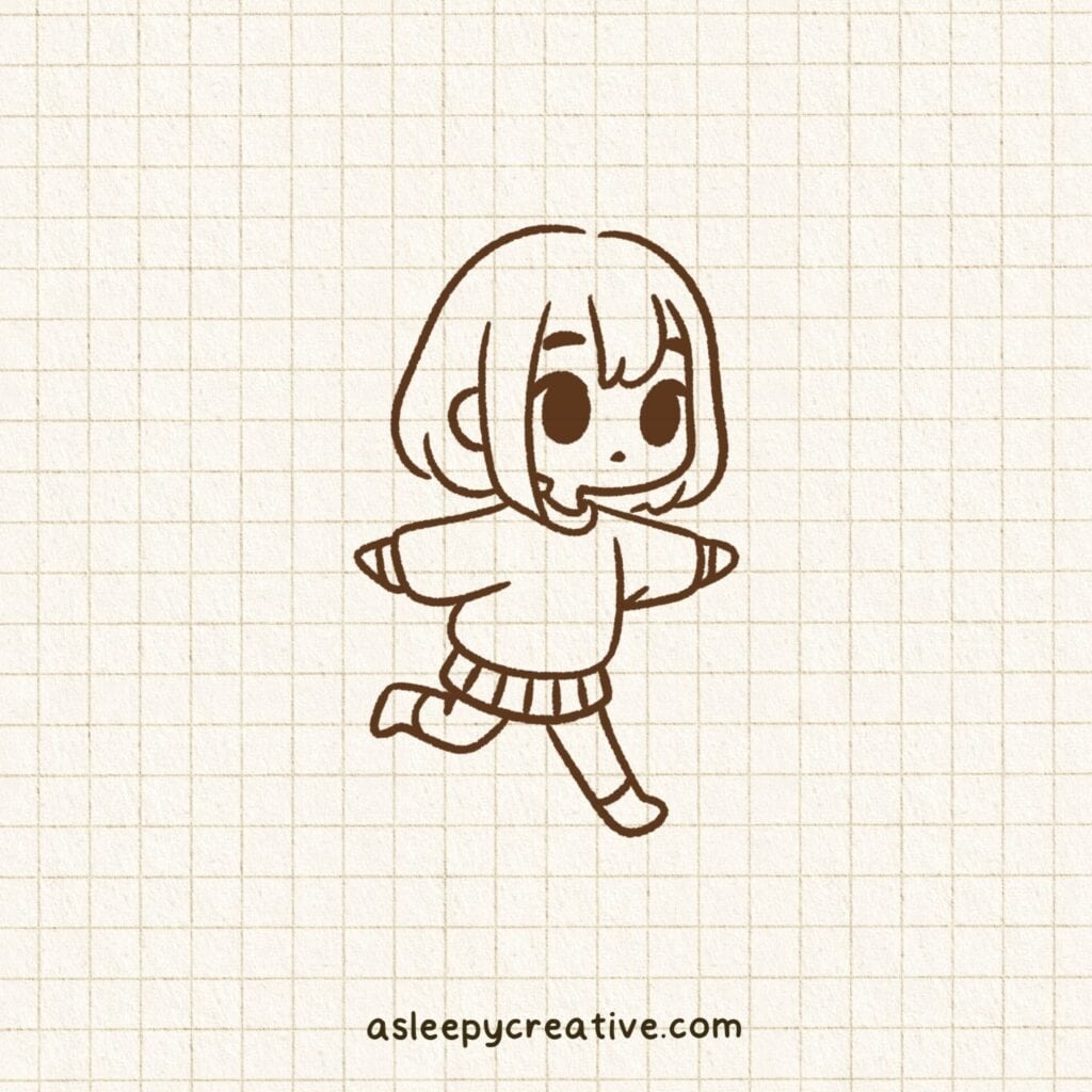 29 Cute And Easy Chibi Girl Drawing Ideas A Sleepy Creative