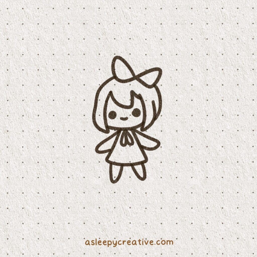 29 Cute And Easy Chibi Girl Drawing Ideas A Sleepy Creative