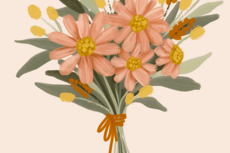 3 Ways To Add Style To Your Bouquet Of Flowers Drawing Every