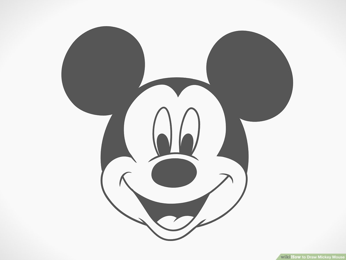 3 Ways To Draw Mickey Mouse WikiHow