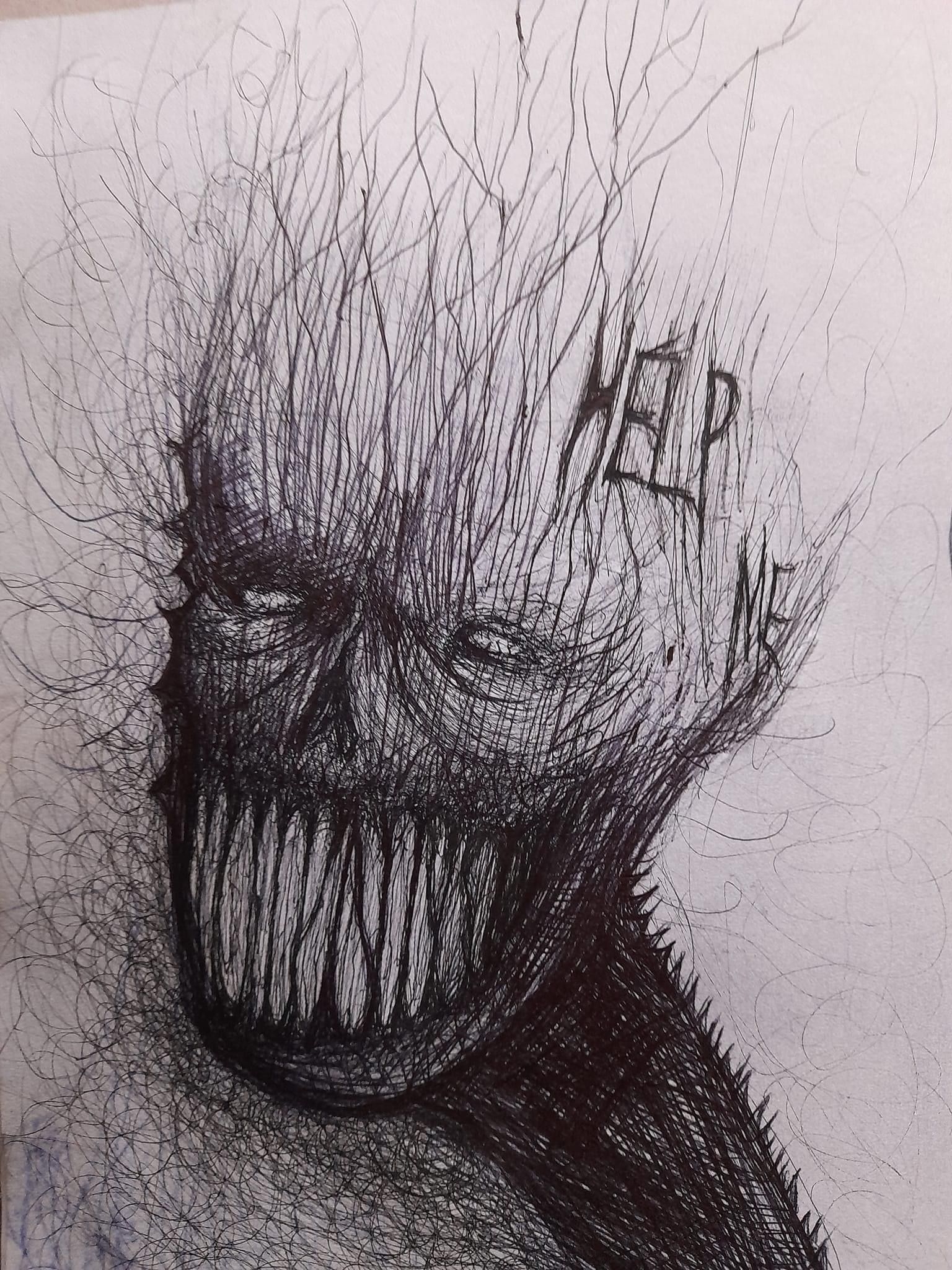 scary drawings