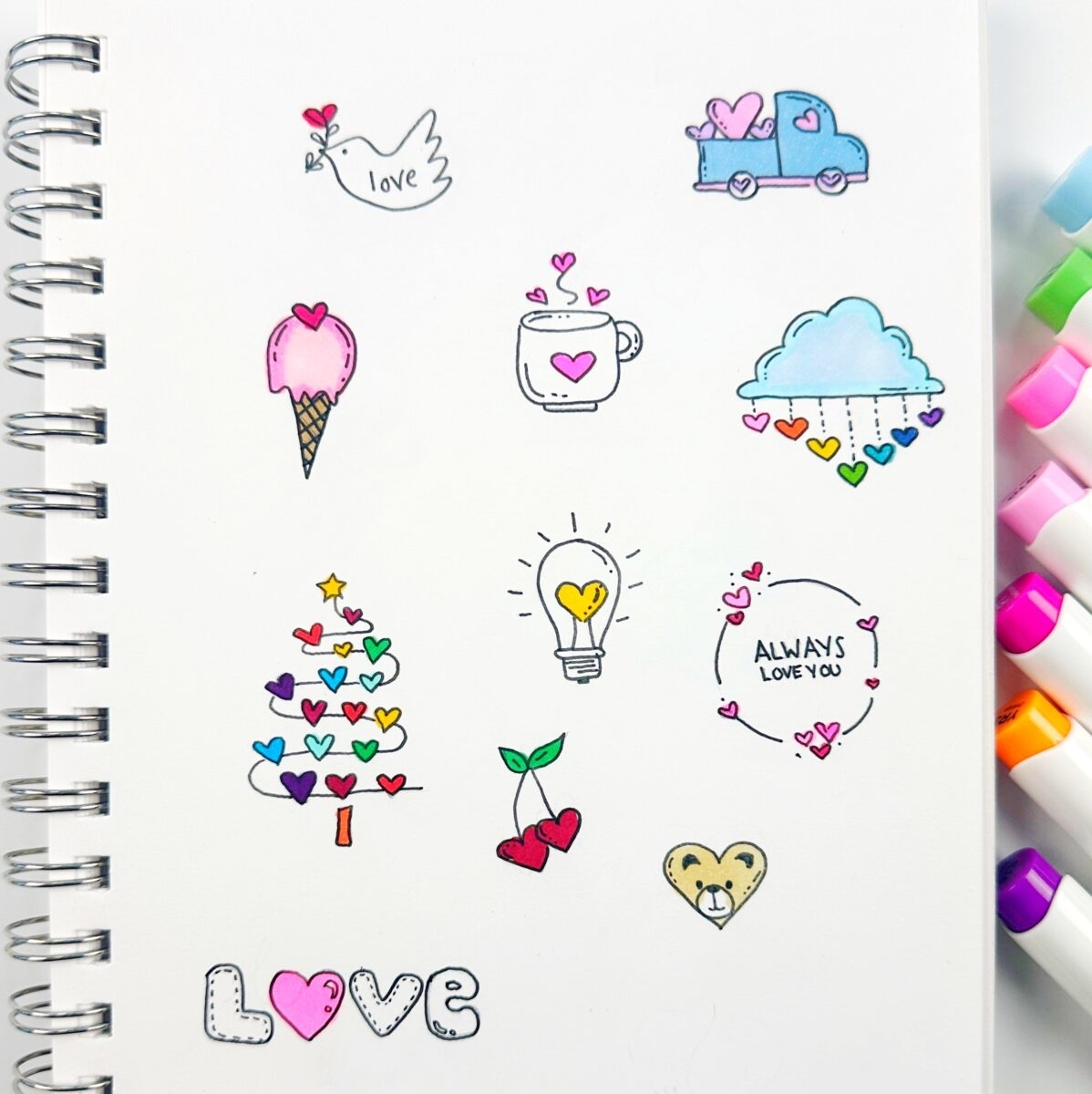 35 Heart Drawing Ideas