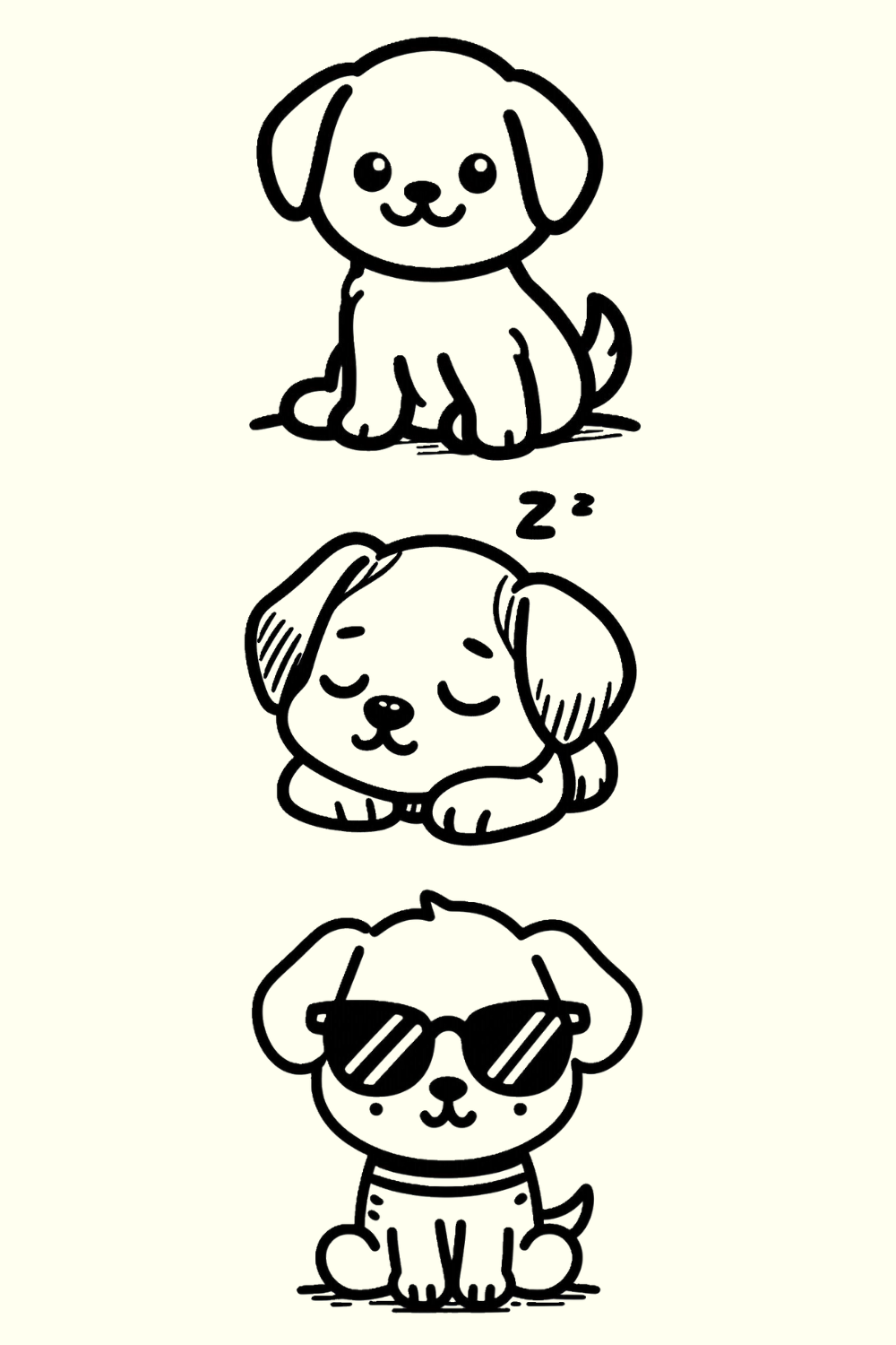  37 Easy Cute Dog Drawing Ideas Draw In Fun