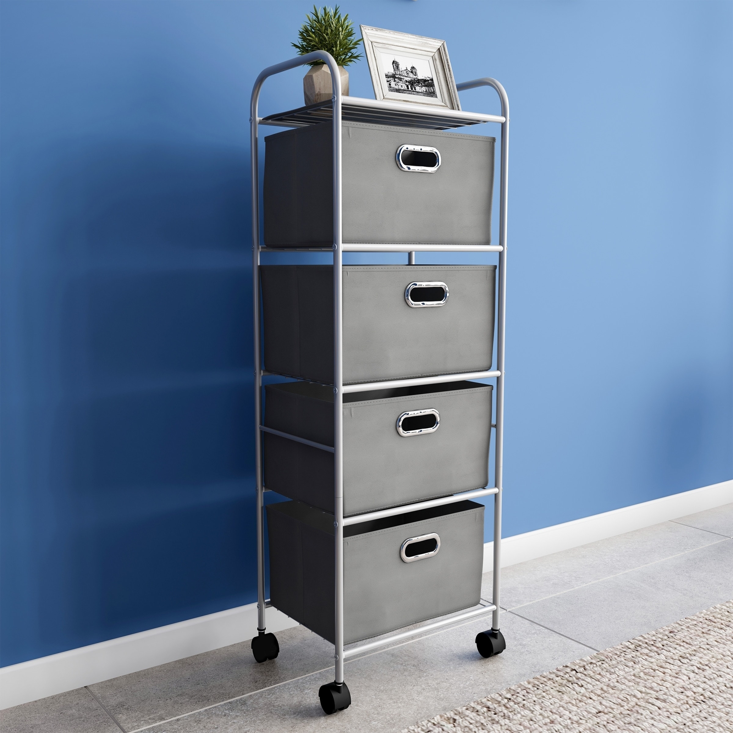 rolling drawer cart