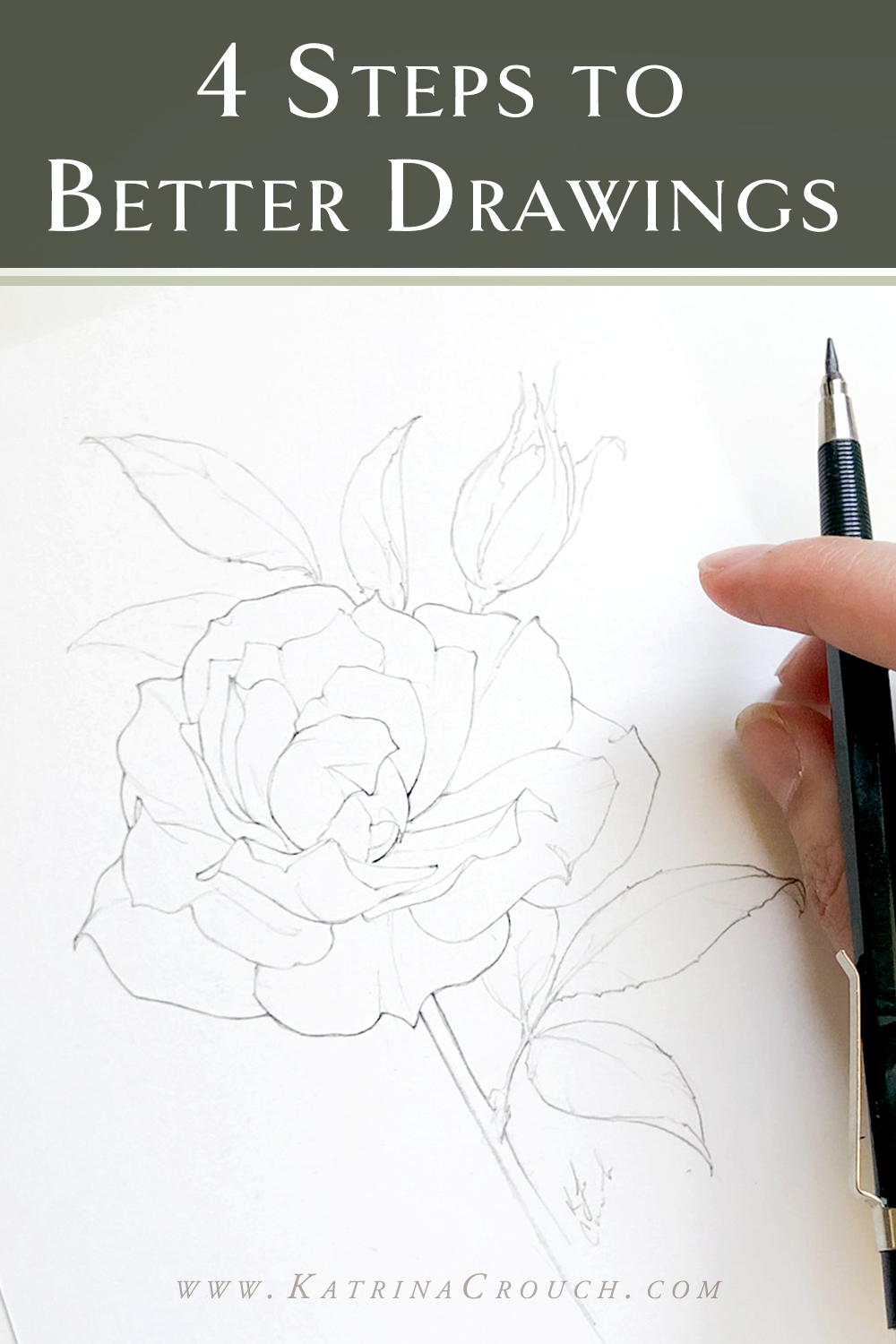 4 Easy Drawing Techniques To INSTANTLY Improve Your Drawings Katrina Crouch Art