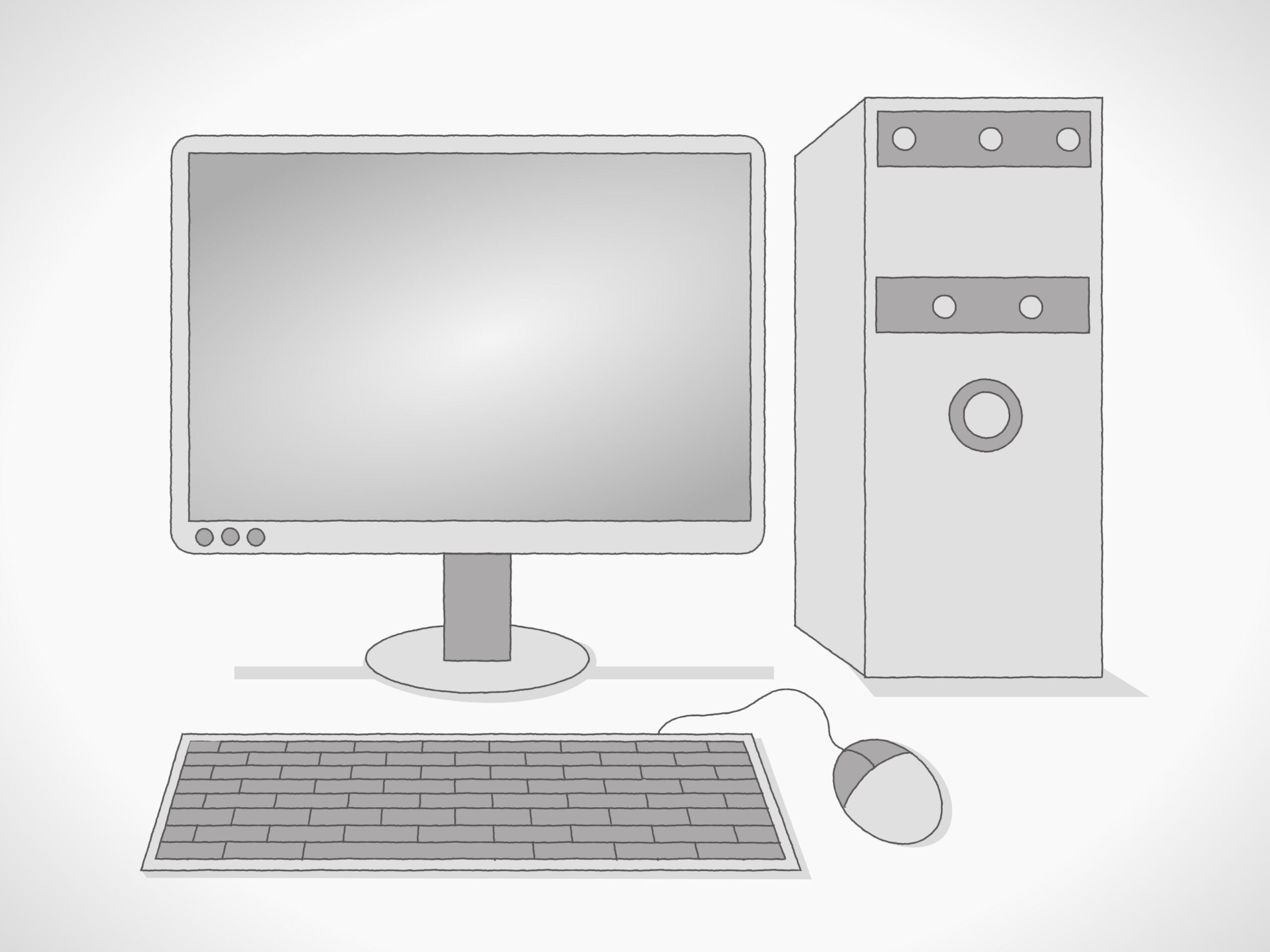 4 Ways To Draw A Computer WikiHow
