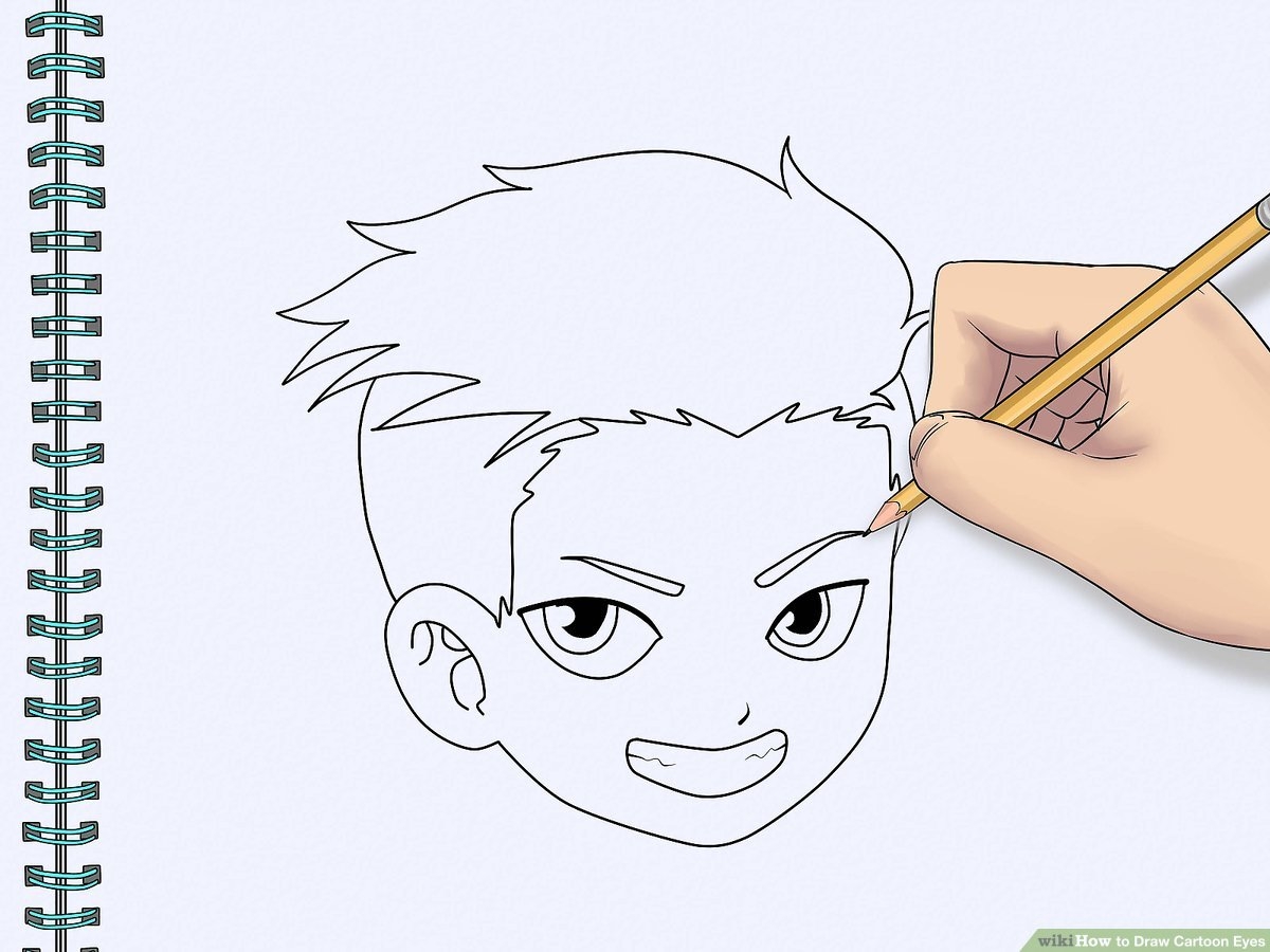 4 Ways To Draw Cartoon Eyes WikiHow
