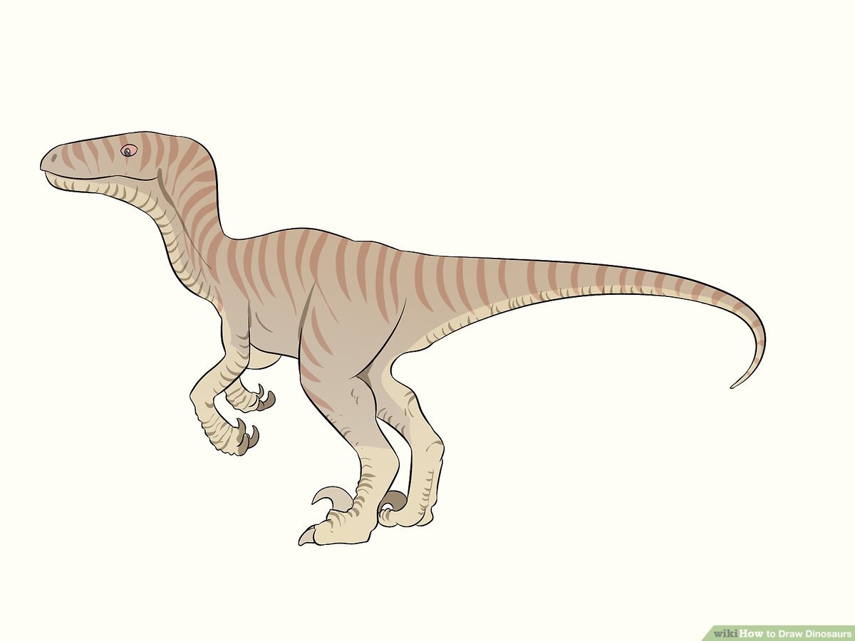 4 Ways To Draw Dinosaurs WikiHow