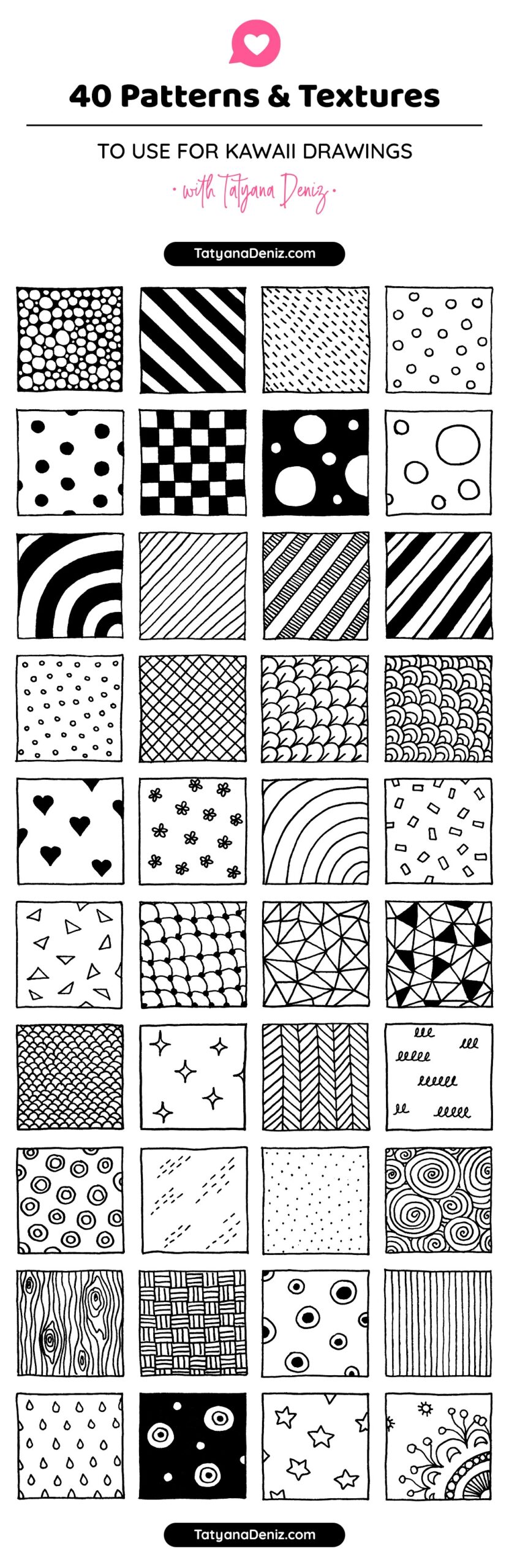 easy patterns to draw