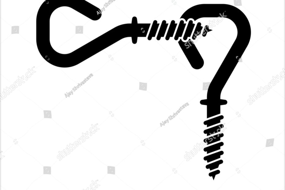 56 Ceiling Screw Hook Stock Vectors And Vector Art Shutterstock