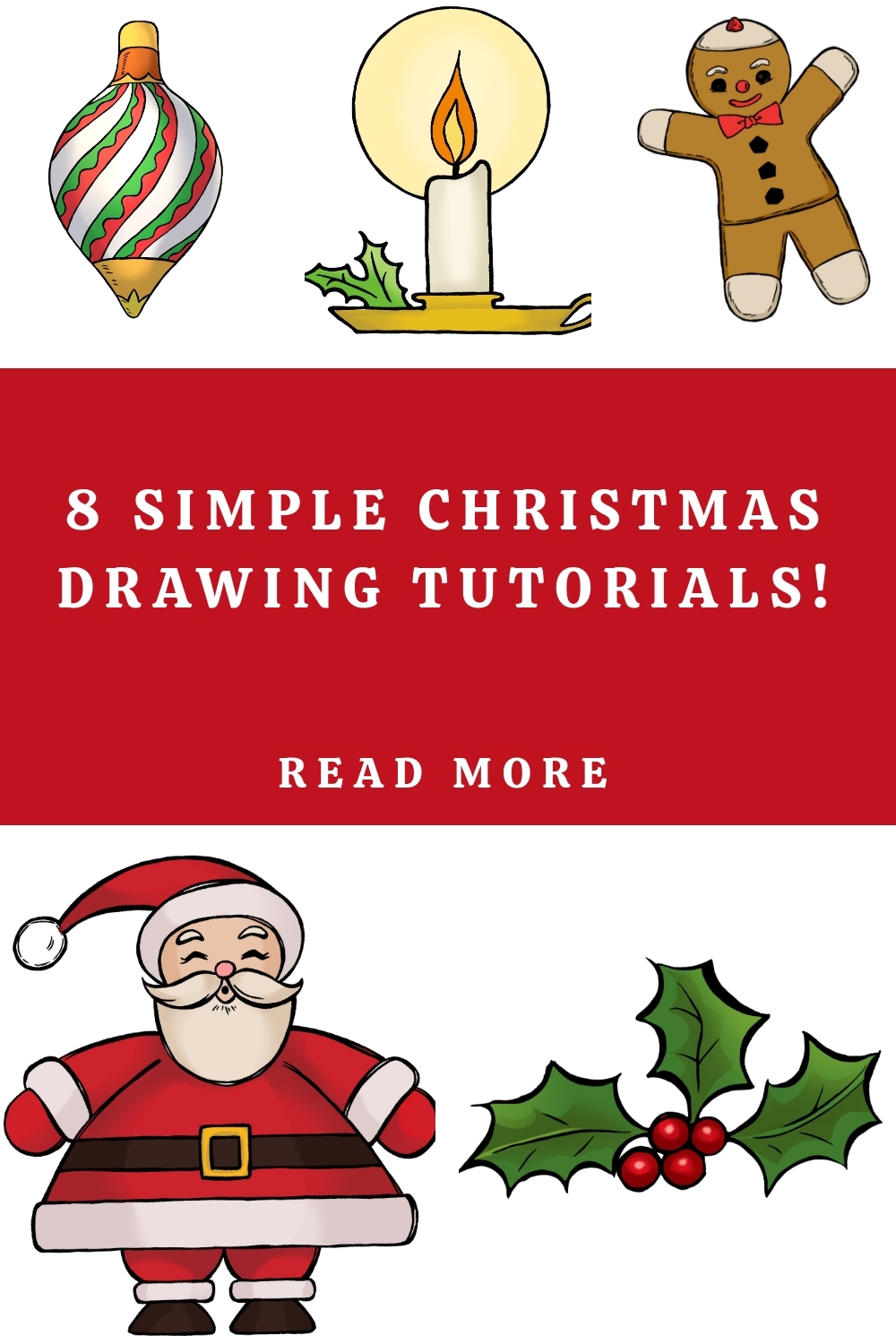 8 Christmas Drawing Ideas The Graphics Fairy