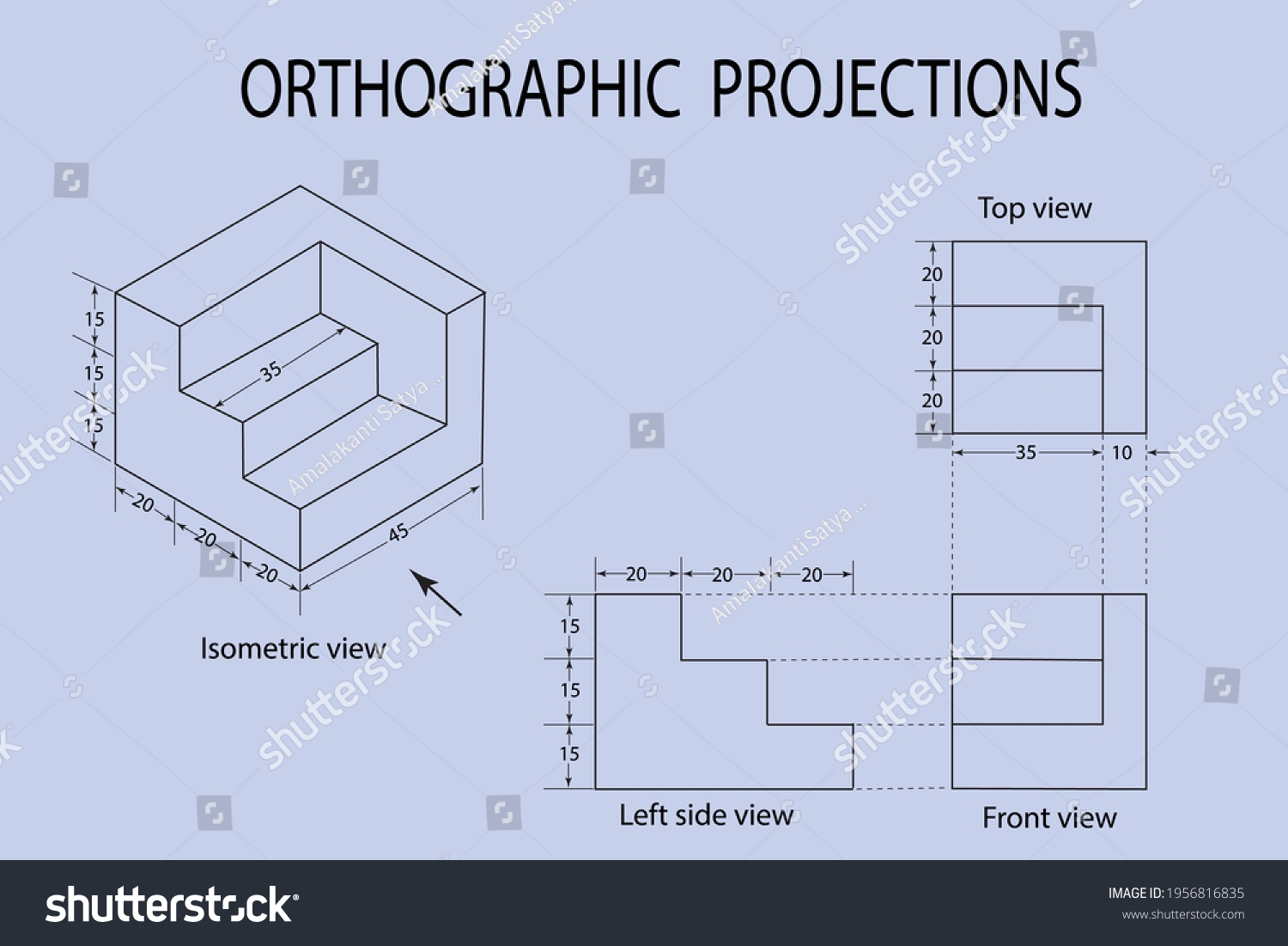88 Isometric Orthographic Drawing Royalty Free Images Stock Photos U0026 Pictures Shutterstock