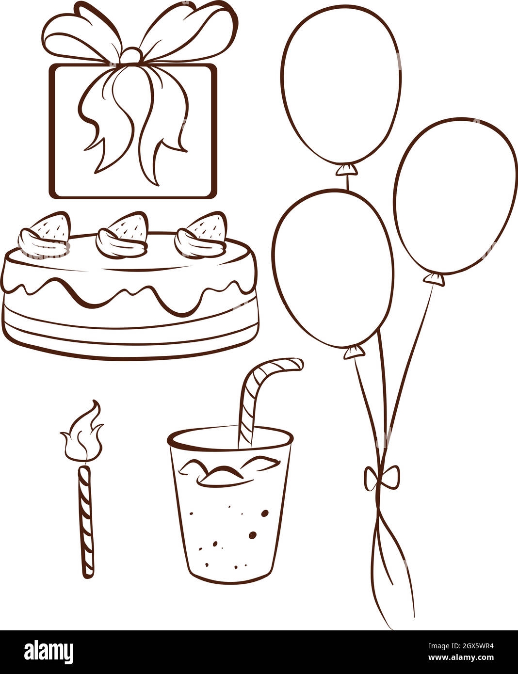bday drawing