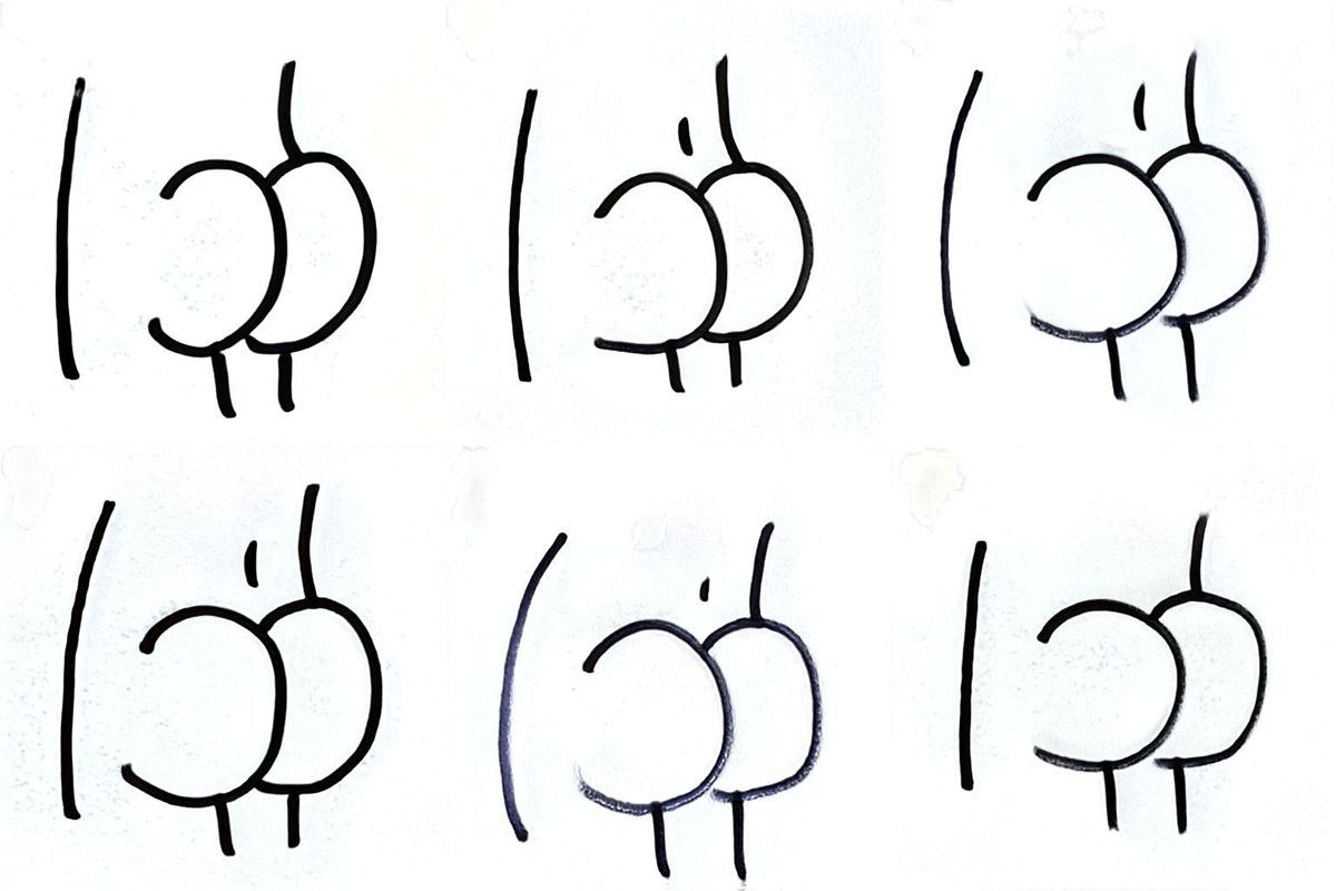 AI Generated Butt Drawings Artificial Imagery