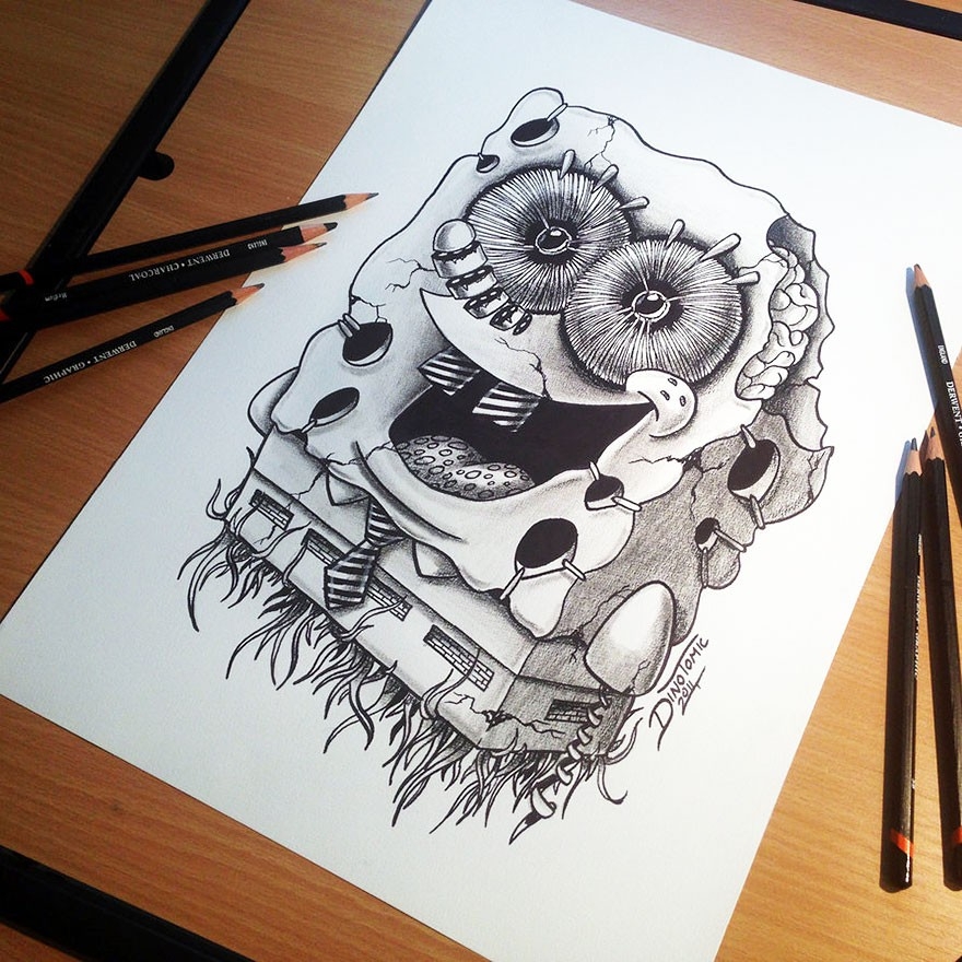Amazing Pencil Drawings From The Talented Dino Tomic ArtFido