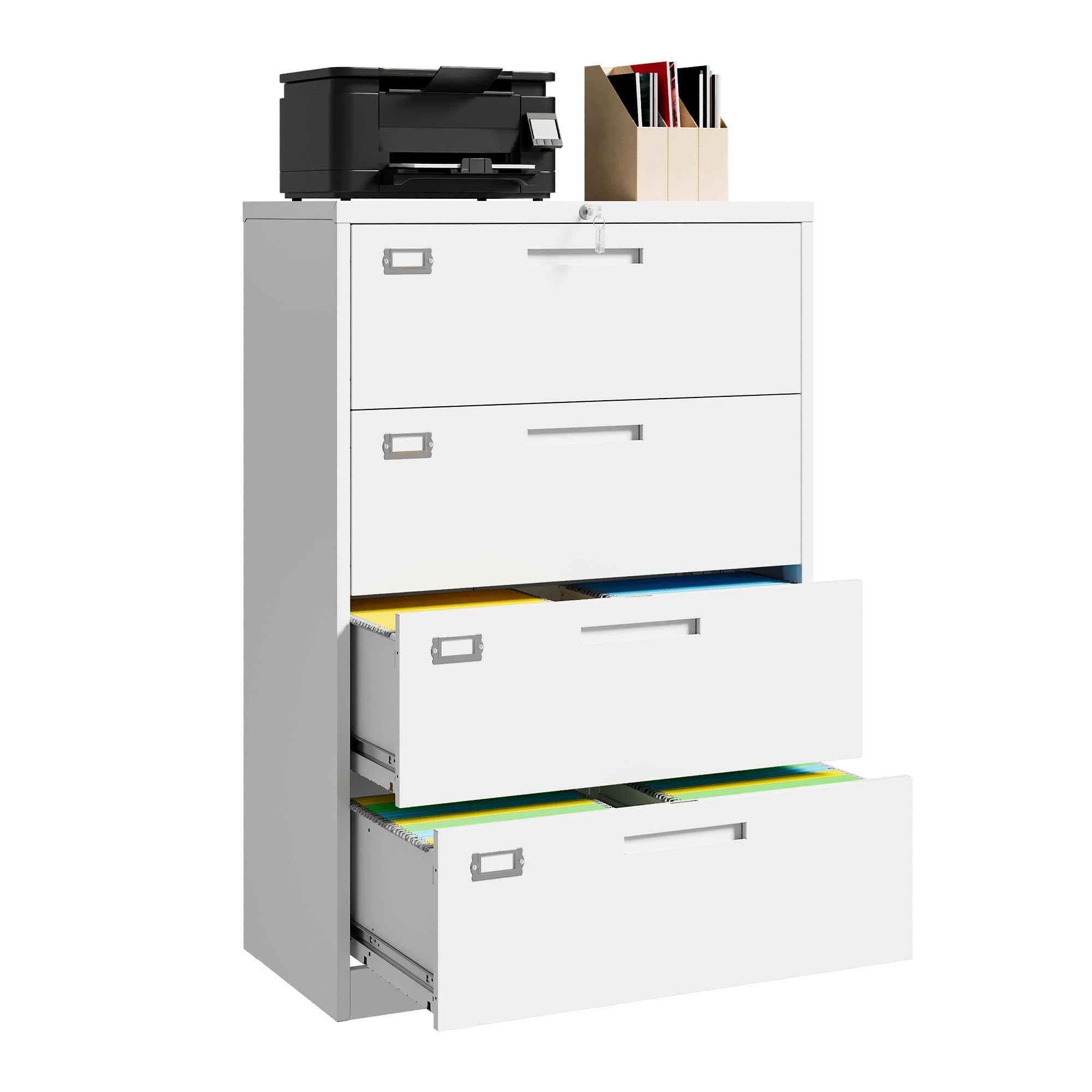Amazon 4 Drawer File Cabinet With Lock 4 Drawer Steel Wide 