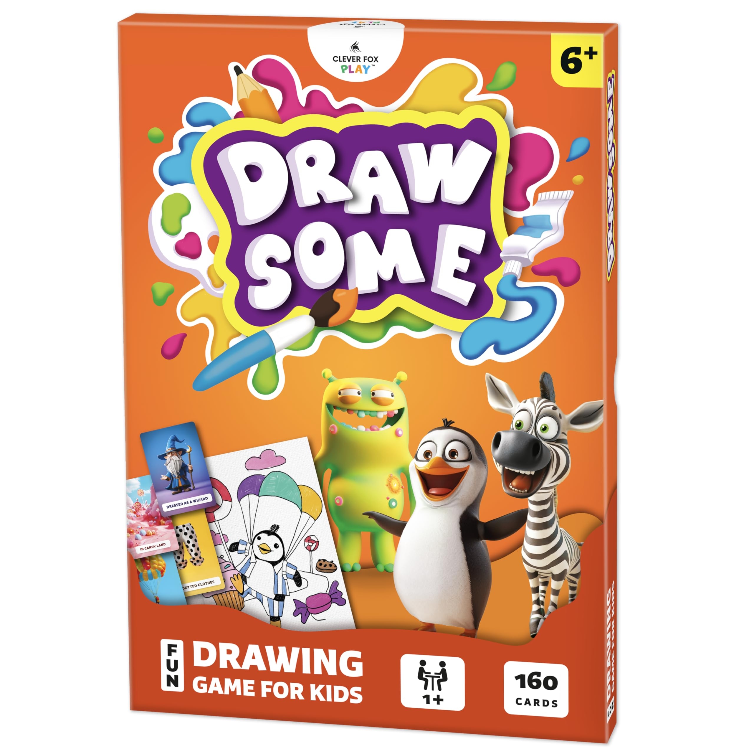 Amazon Drawsome Drawing Game For Creative Kids 160 Prompt 