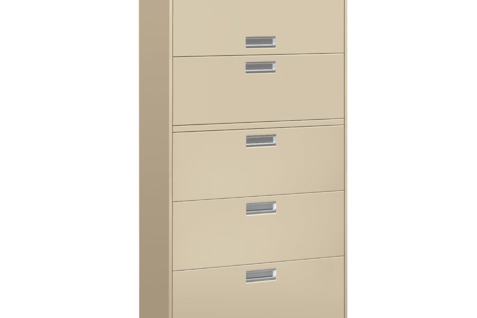 Amazon HON 5 Drawer Lateral File Cabinet With Lock Metal Filing Cabinets For Offices Adjustable Hangrails For A4 Legal Letter Files 18