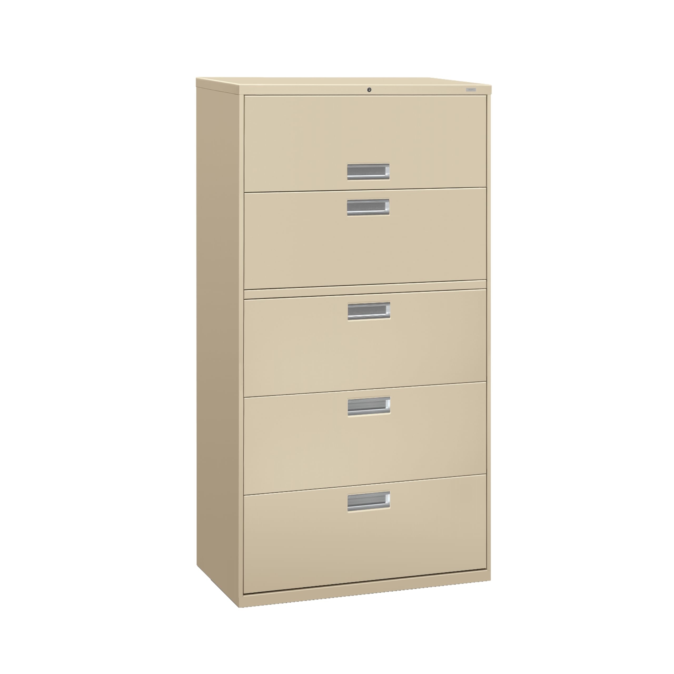 Amazon HON 5 Drawer Lateral File Cabinet With Lock Metal Filing Cabinets For Offices Adjustable Hangrails For A4 Legal Letter Files 18