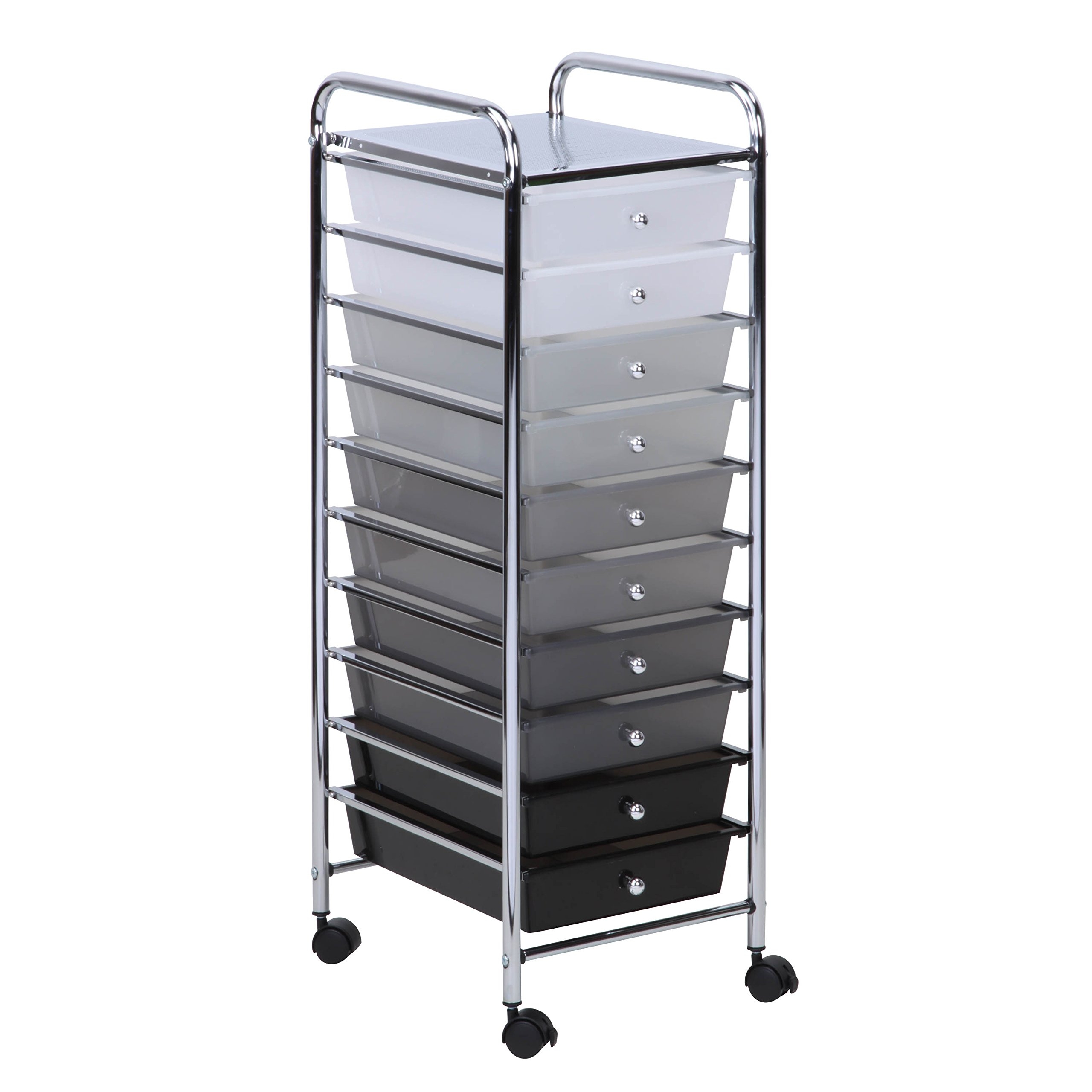 Amazon Honey Can Do 10 Drawer Cart Shaded CRT 05255 Assorted Office Products