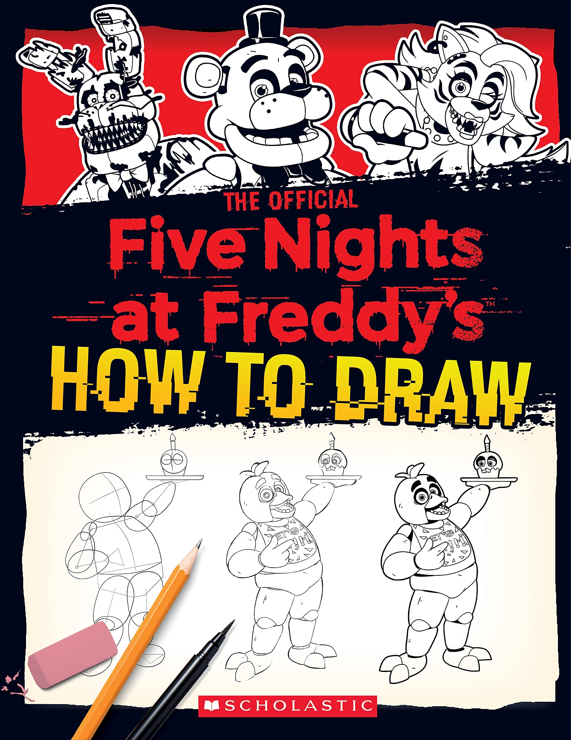 Amazon How To Draw Five Nights At Freddy s An AFK Book 