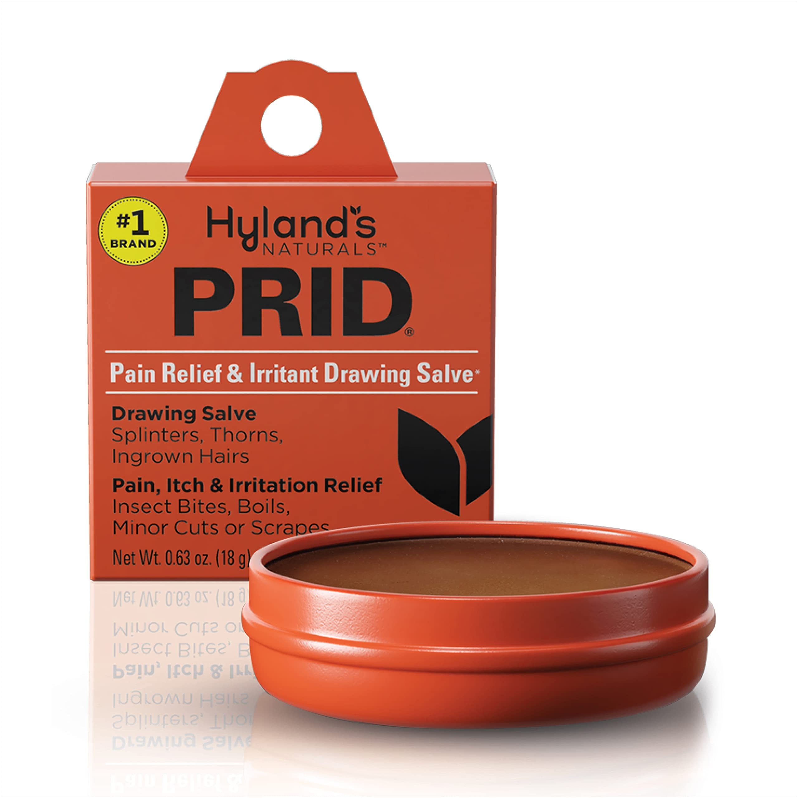 Amazon Hyland s PRID Drawing Salve Topical Skin Irritation Relief For Splinters Thorns Ingrown Hairs Itch Relief For Bug Bites Boils Minor Cuts And Scrapes 18 Grams Health U0026 Household