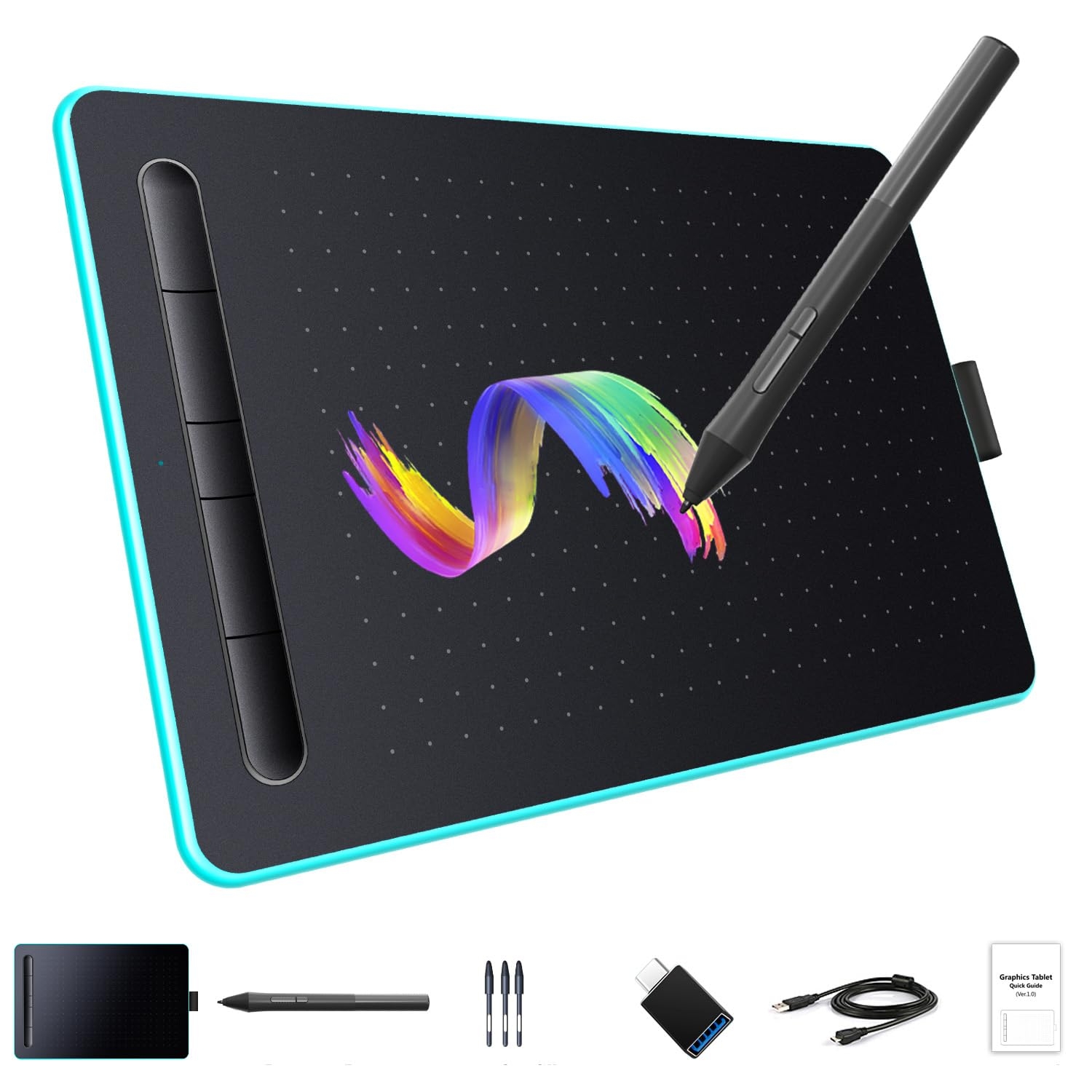 Amazon LetSketch Graphics Drawing Tablet 8 26 5 5 Inches 