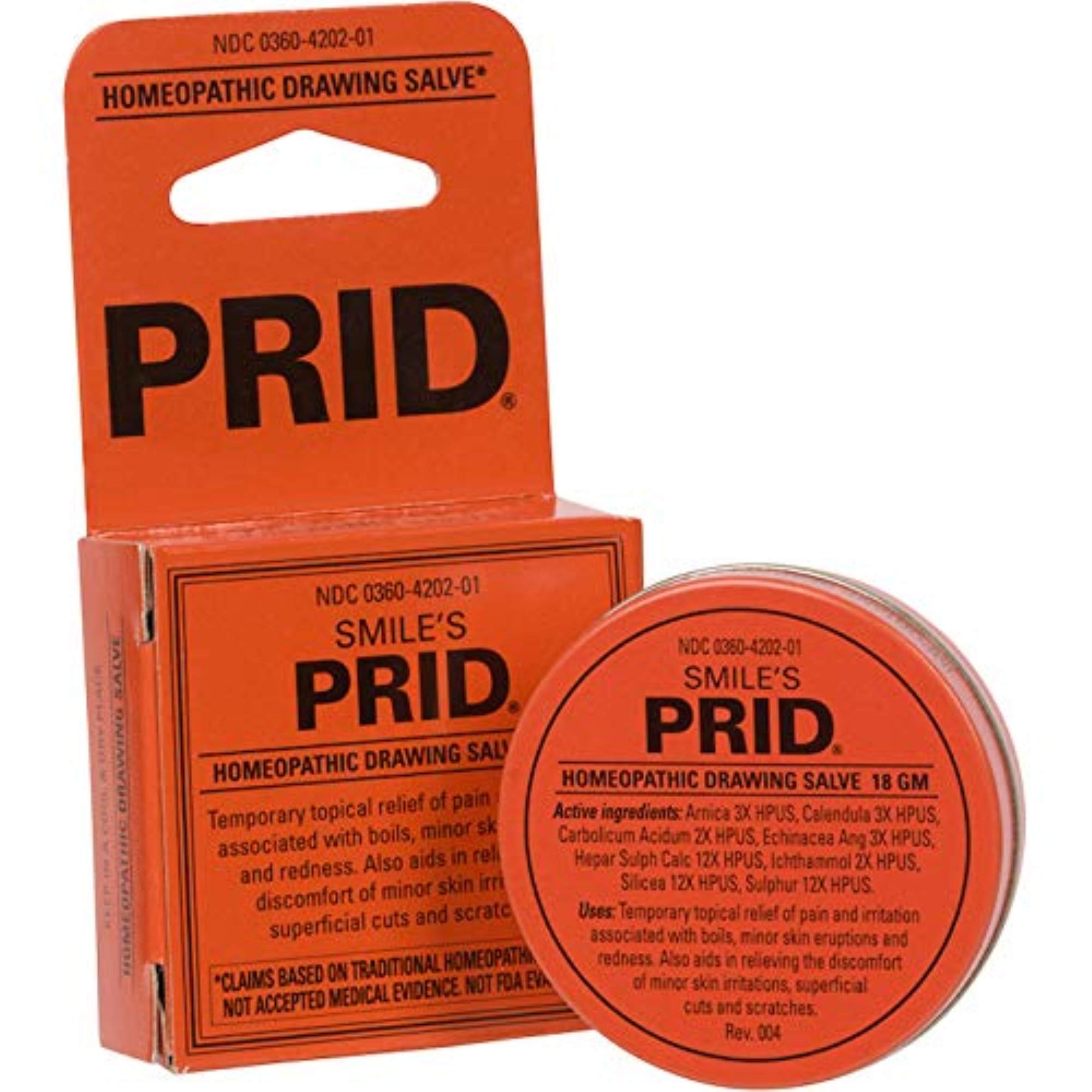 Amazon Smile s PRID Drawing Salve By Hyland s Relief Of Topical Pain And Skin Irritations 18 Grams Health U0026 Household