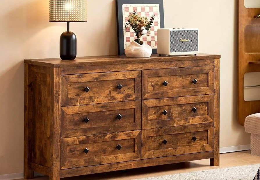 Amazon VanAcc 6 Drawers Dresser For Bedroom 54