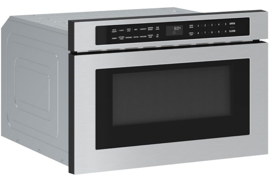 Amazon Zephyr 24 Inch Built In Drawer Microwave Oven Under