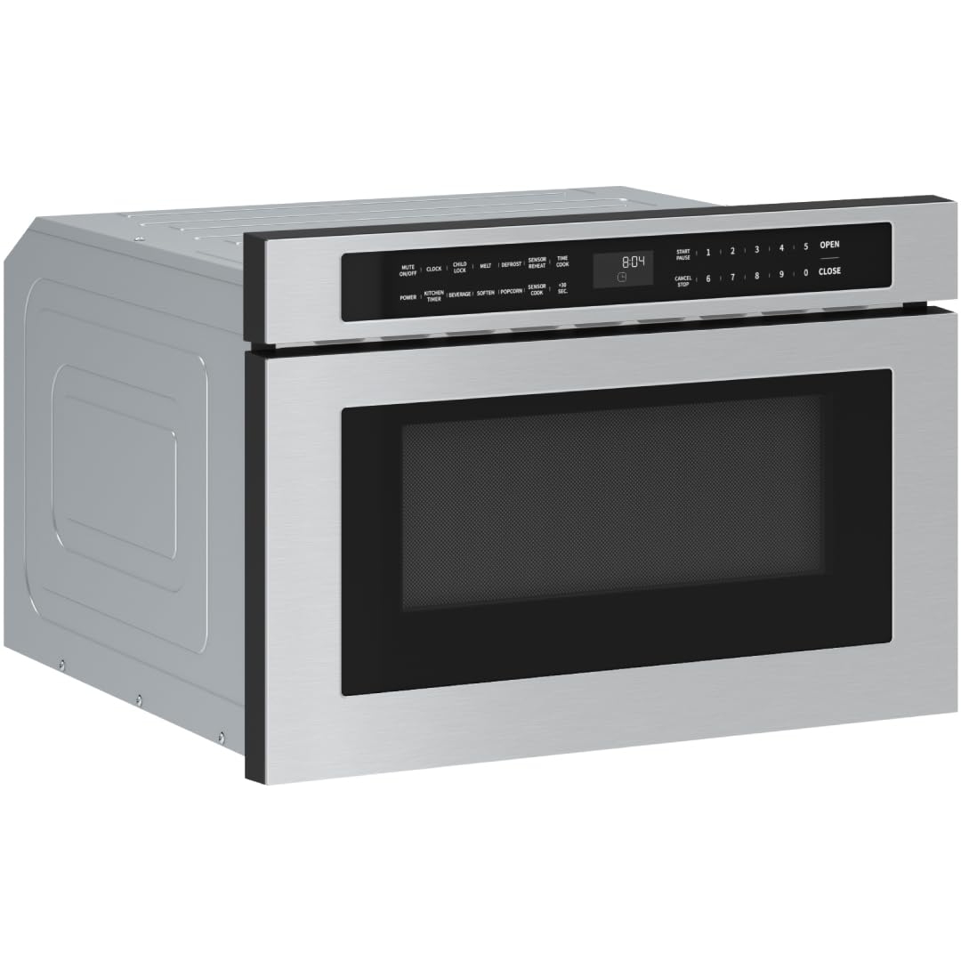Amazon Zephyr 24 Inch Built In Drawer Microwave Oven Under 