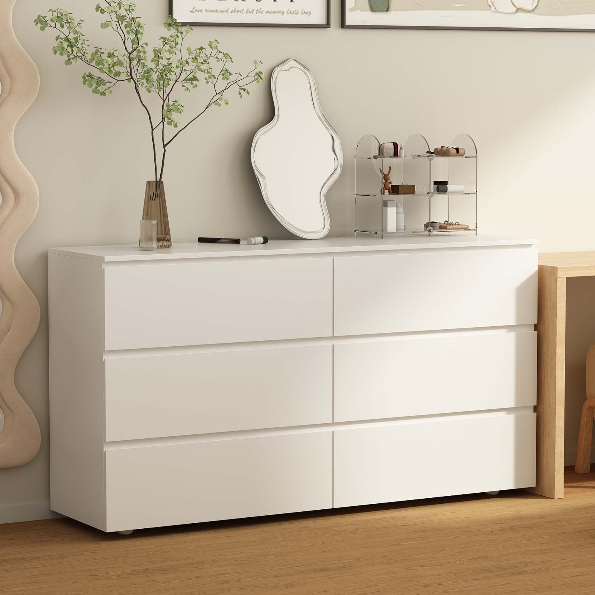 dresser 6 drawer