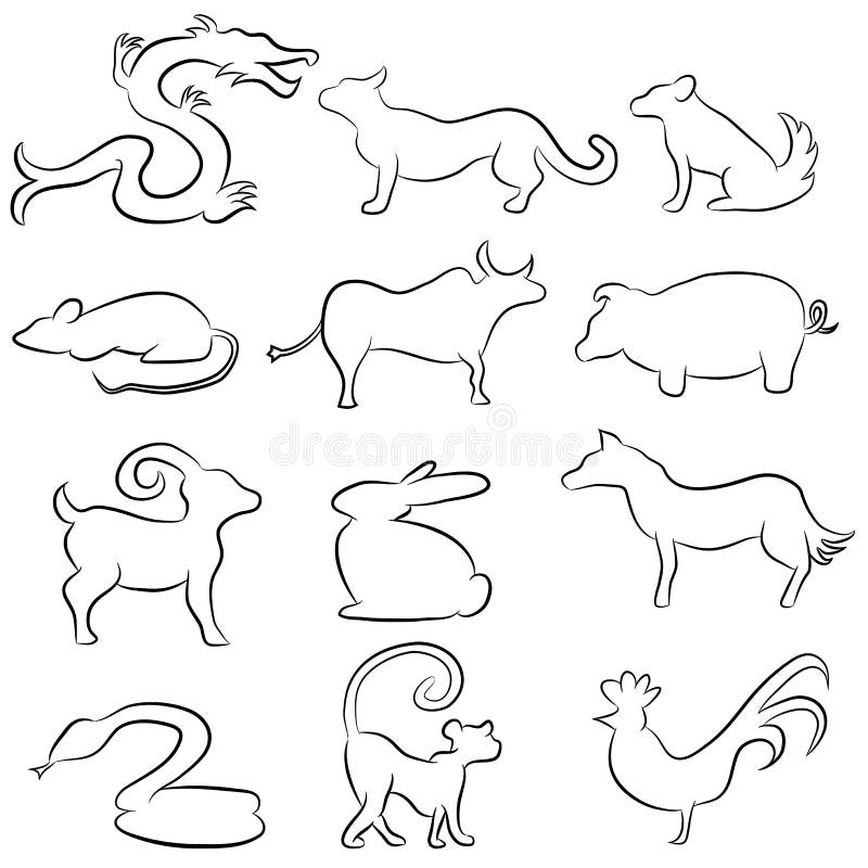 Animal Line Drawings Stock Illustrations 5 323 Animal Line Drawings Stock Illustrations Vectors U0026 Clipart Dreamstime