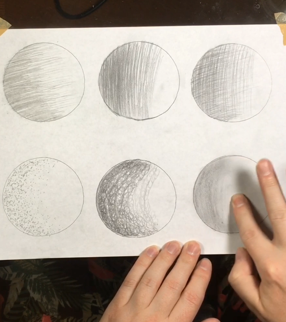 Art Project Shading Techniques Bakersfield Museum Of Art