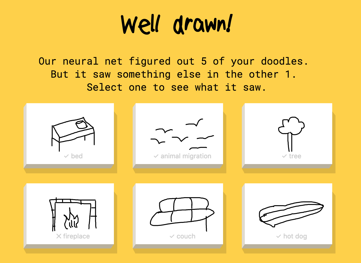 Artificial Intelligence Guess The Doodle
