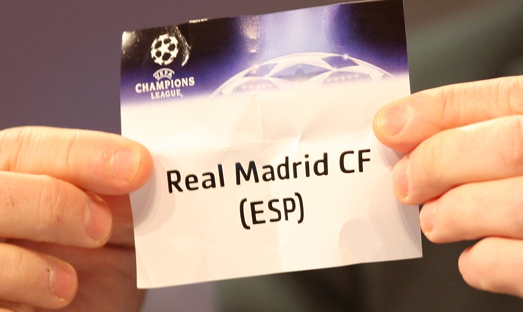 real madrid champions league draw