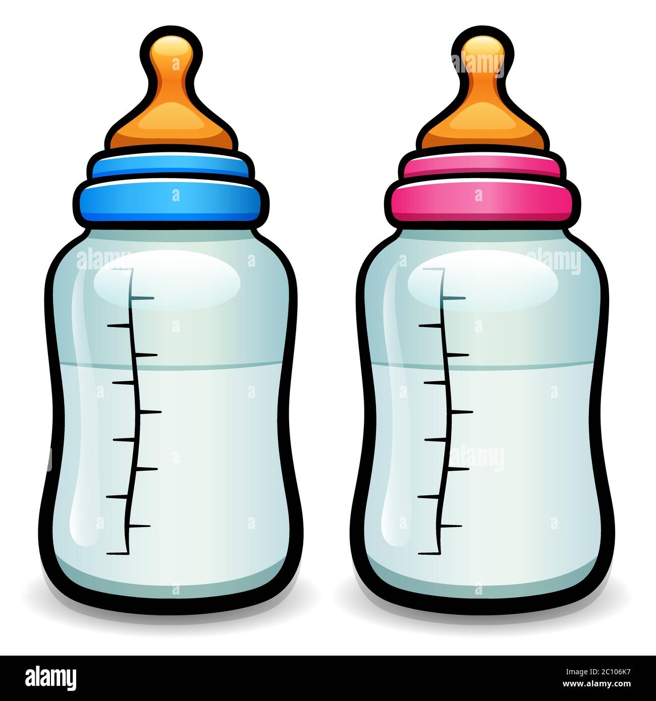 Baby Bottle Drawing Cut Out Stock Images U0026 Pictures Alamy