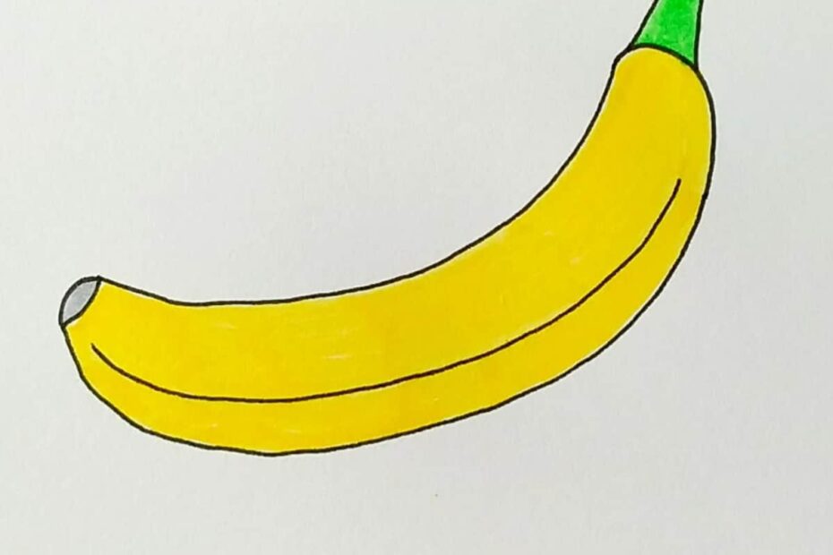 Banana Drawing Skip To My Lou